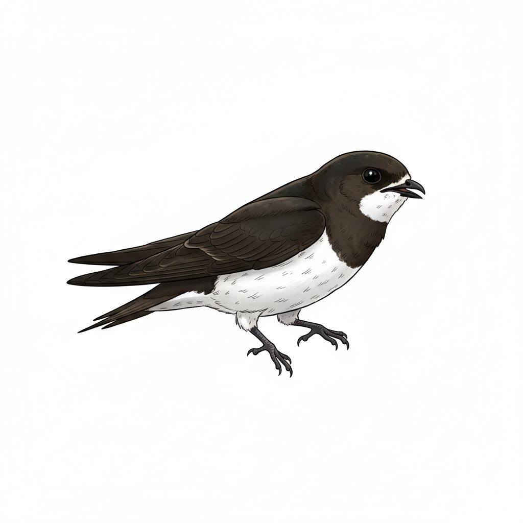 Illustration Alpensegler