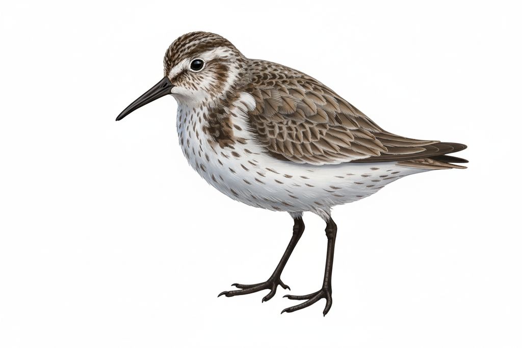 Illustration Alpenstrandläufer
