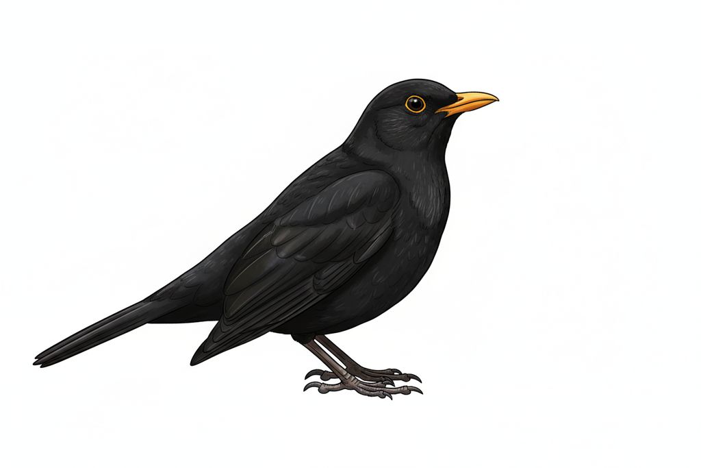 Amsel Männchen