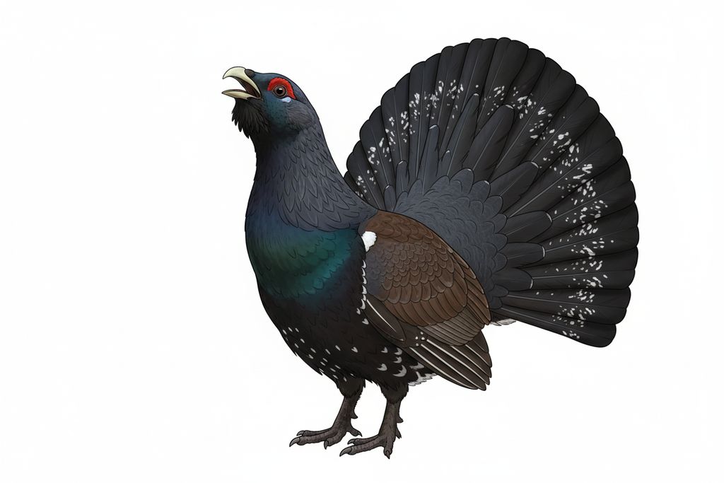 Illustration Auerhuhn