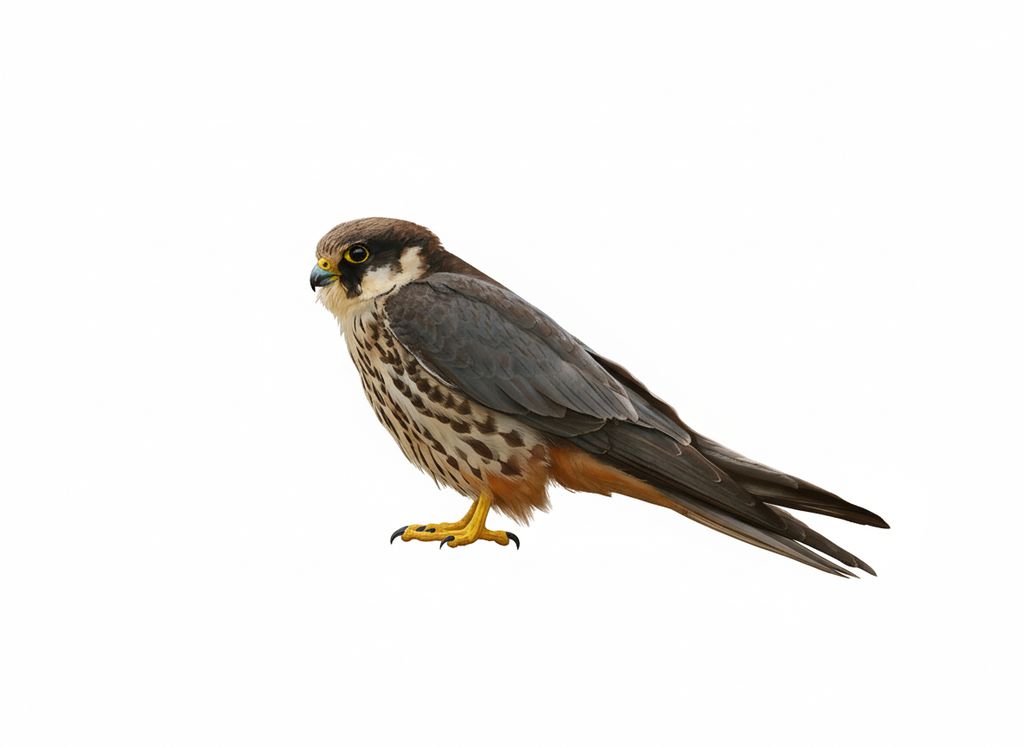 Illustration Baumfalke
