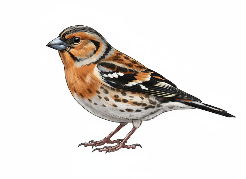 Illustration Bergfink