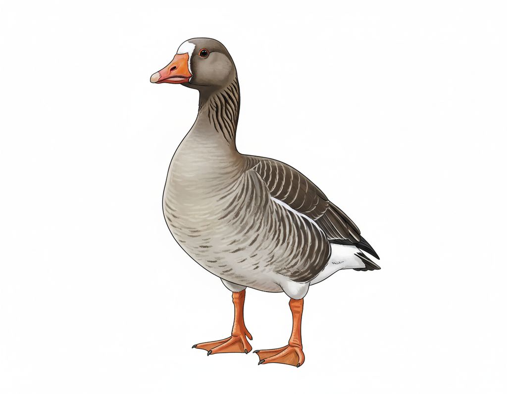 Illustration Blässgans