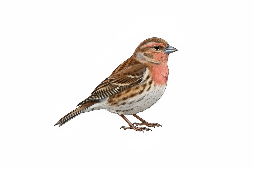 Illustration Bluthänfling