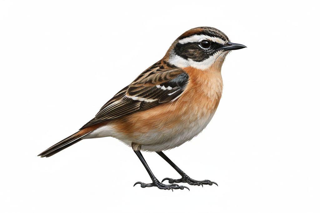 Illustration Braunkehlchen