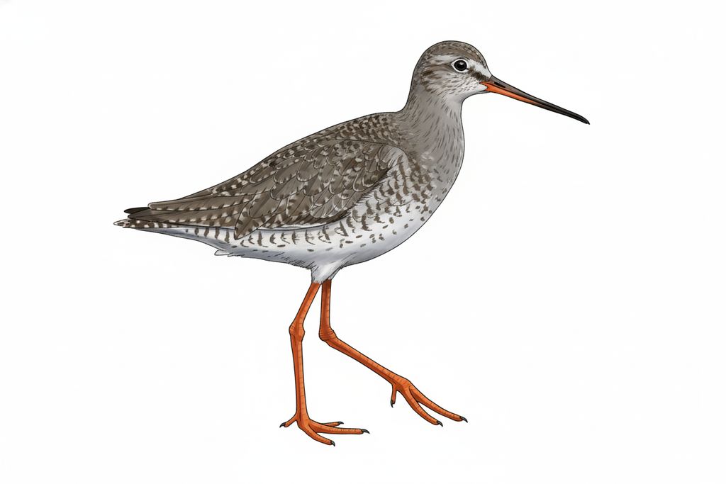 Illustration Dunkelwasserläufer