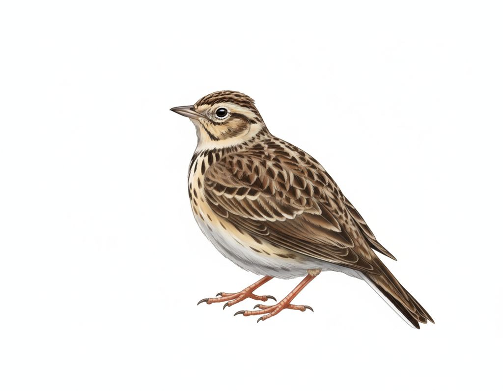 Illustration Feldlerche