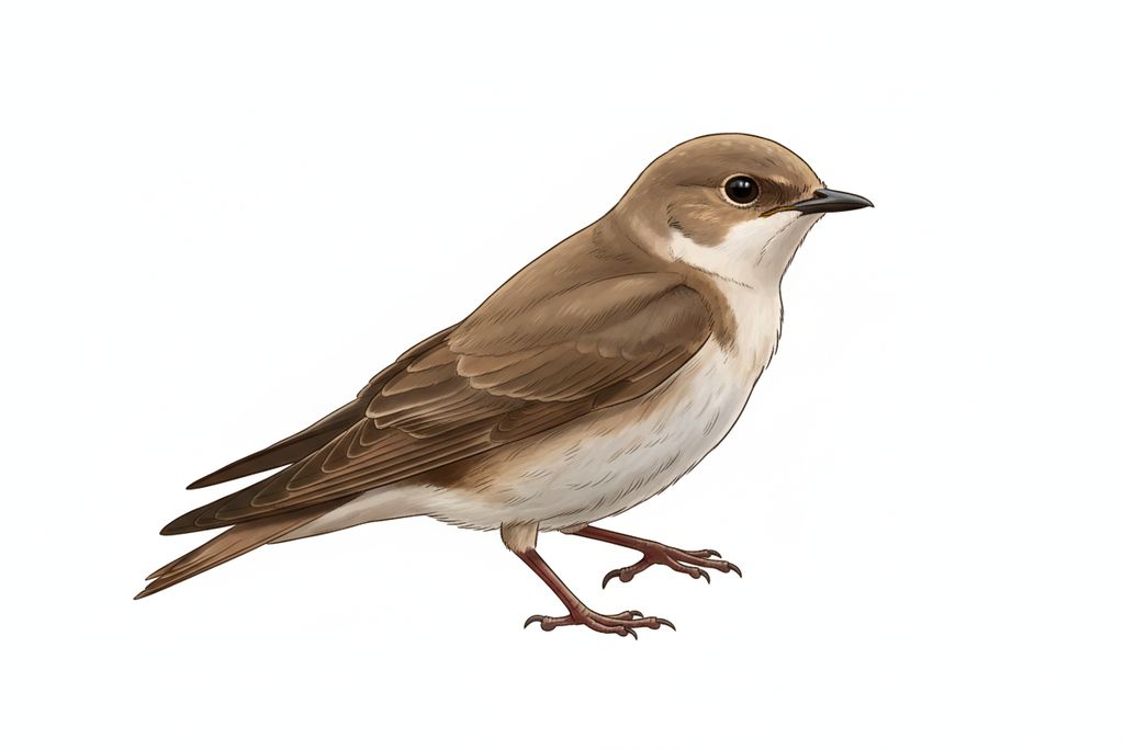 Illustration Felsenschwalbe