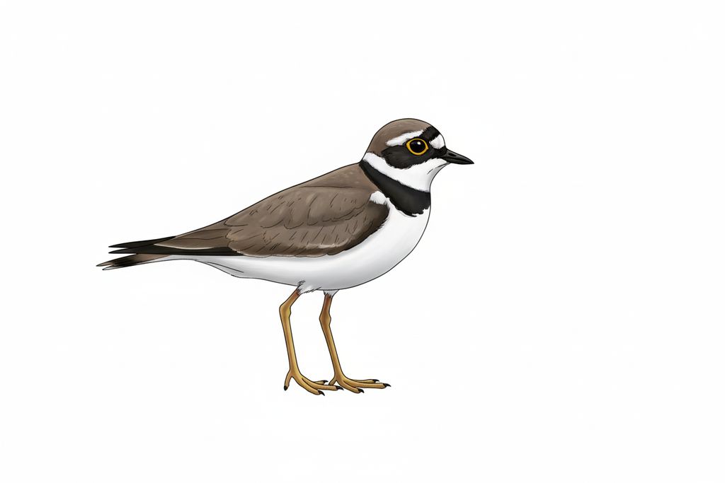 Illustration Flussregenpfeifer