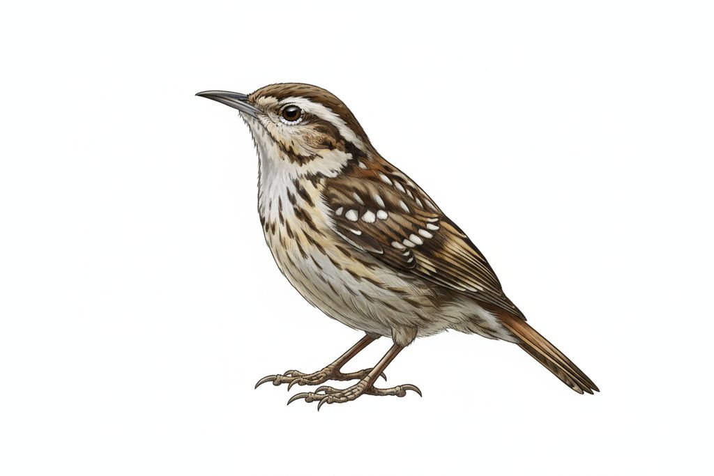 Illustration Gartenbaumläufer
