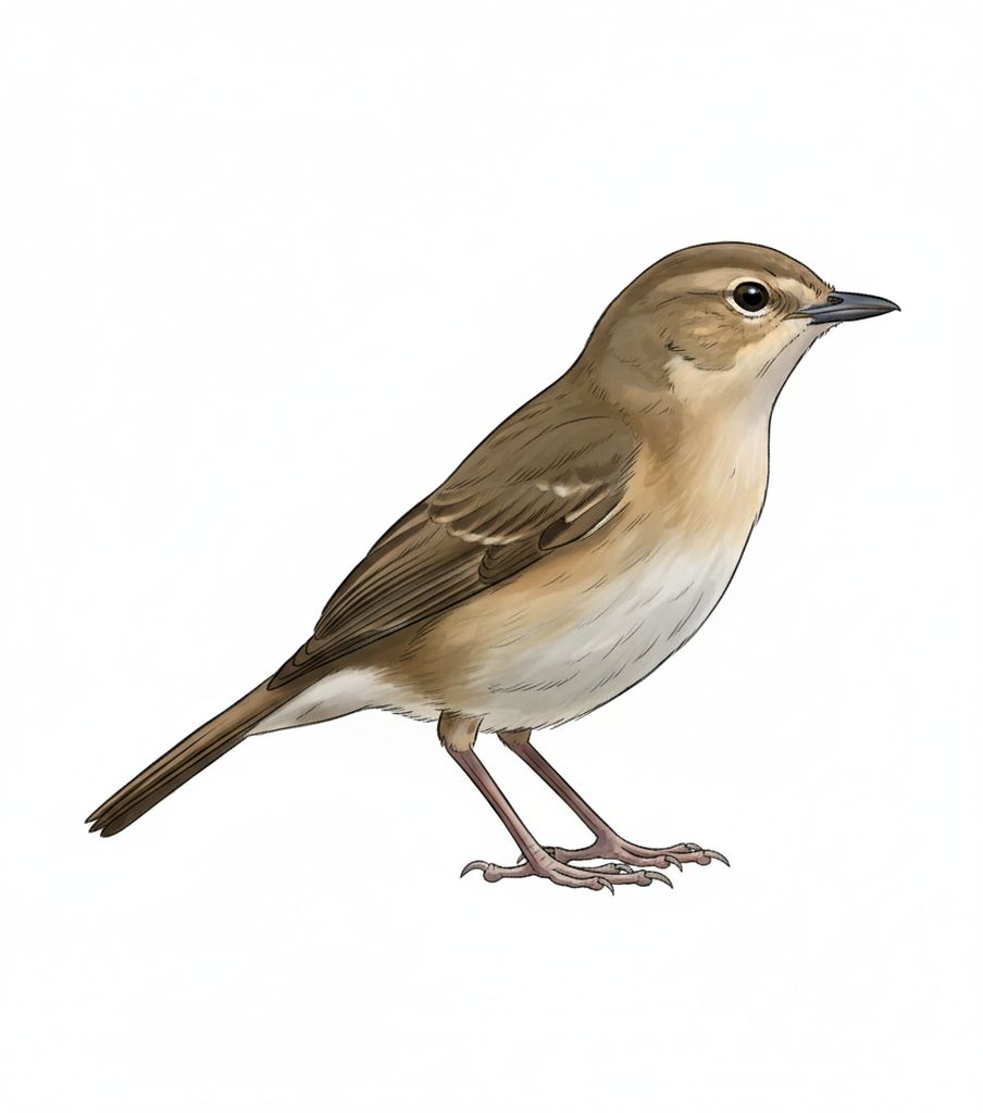 Illustration Gartengrasmücke