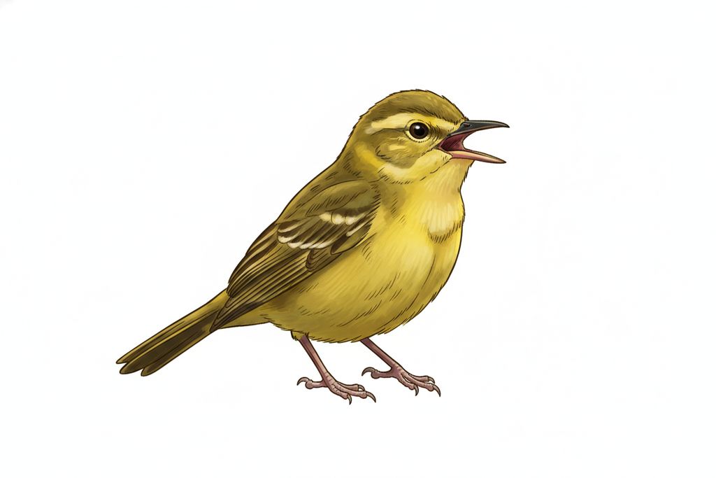 Illustration Gelbspötter