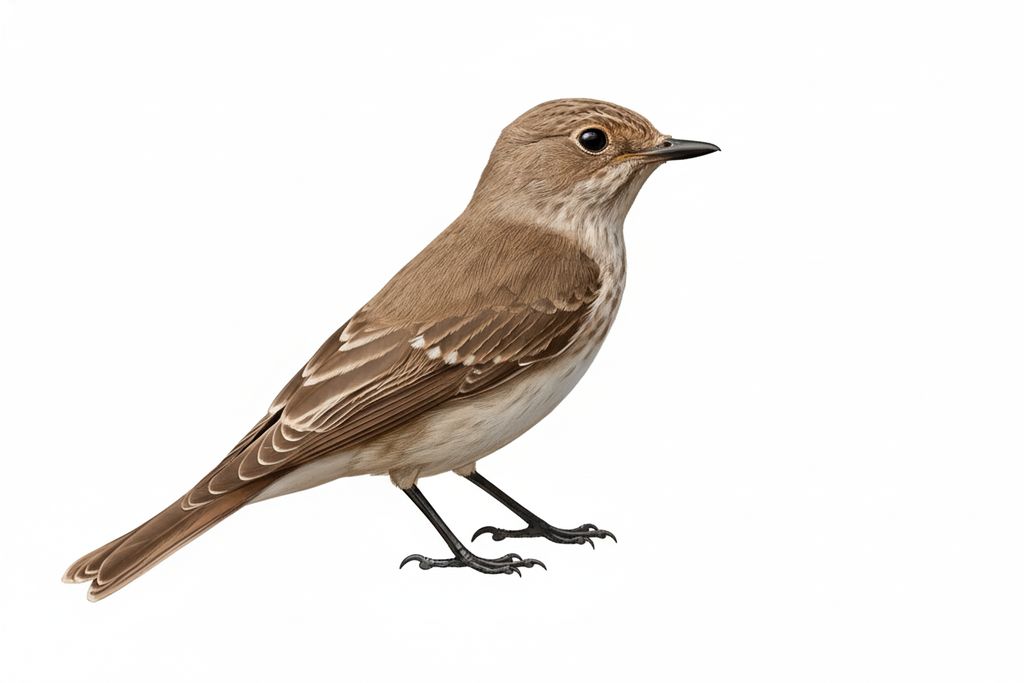 Illustration Grauschnäpper