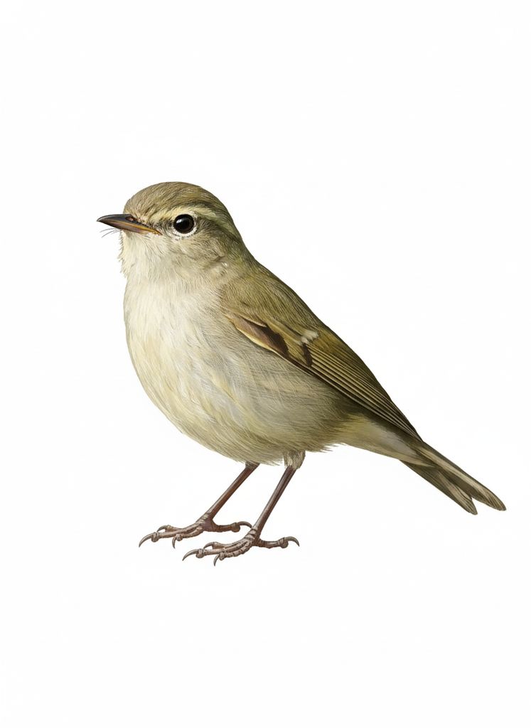 Illustration Grünlaubsänger