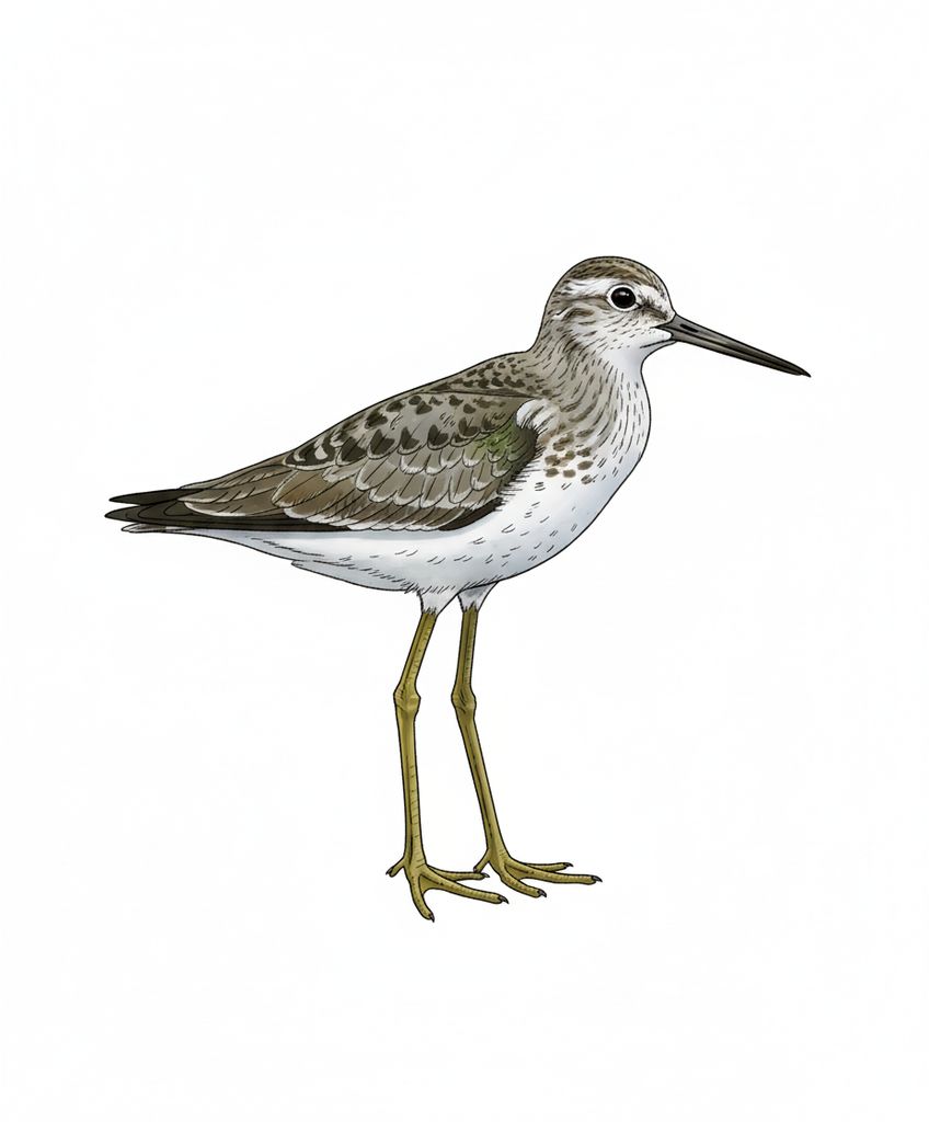 Illustration Grünschenkel