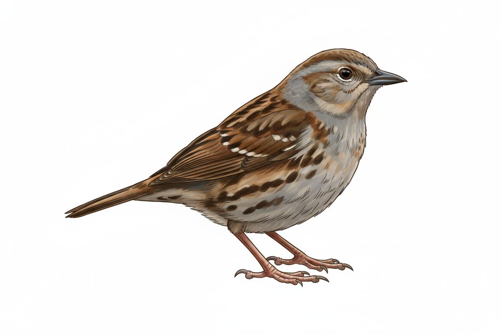 Illustration Heckenbraunelle