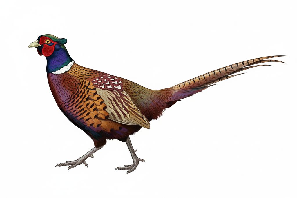 Illustration Jagdfasan