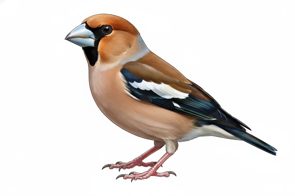 Illustration Kernbeißer