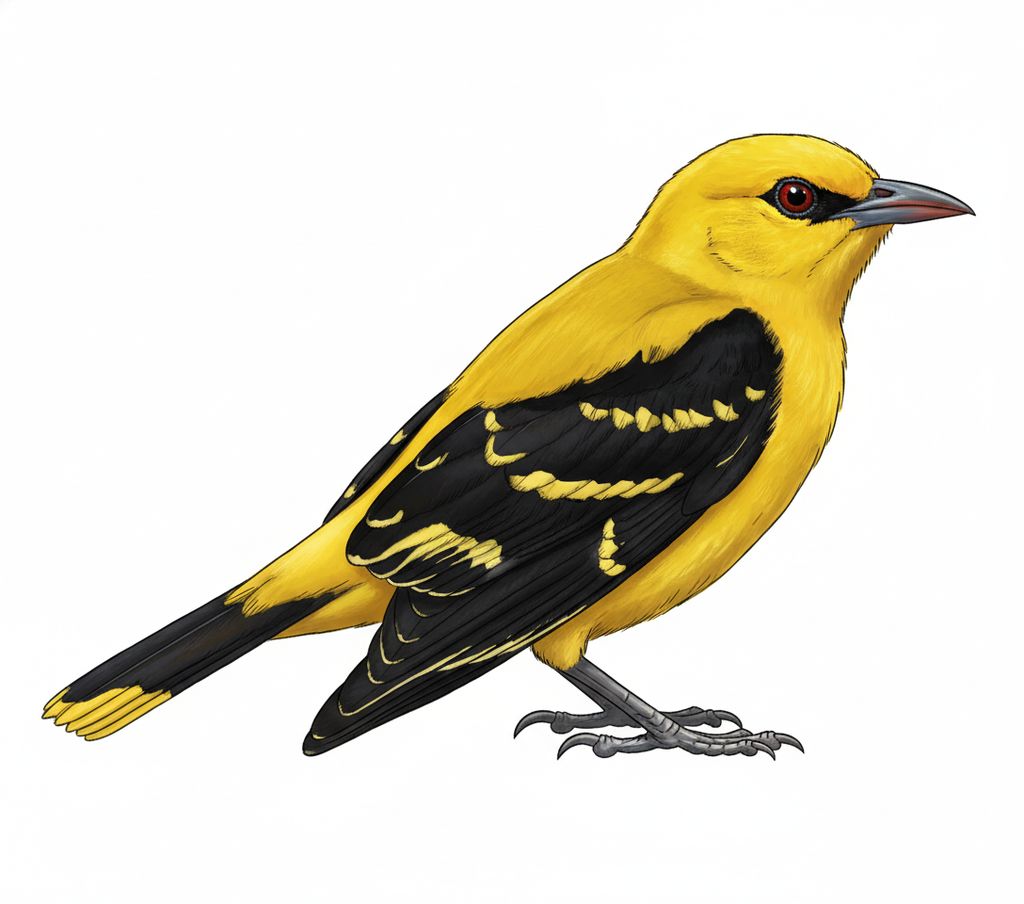 Illustration Pirol
