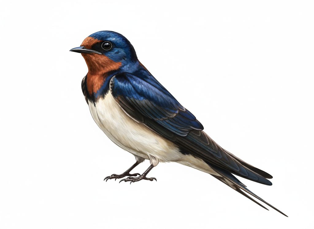 Illustration Rauchschwalbe