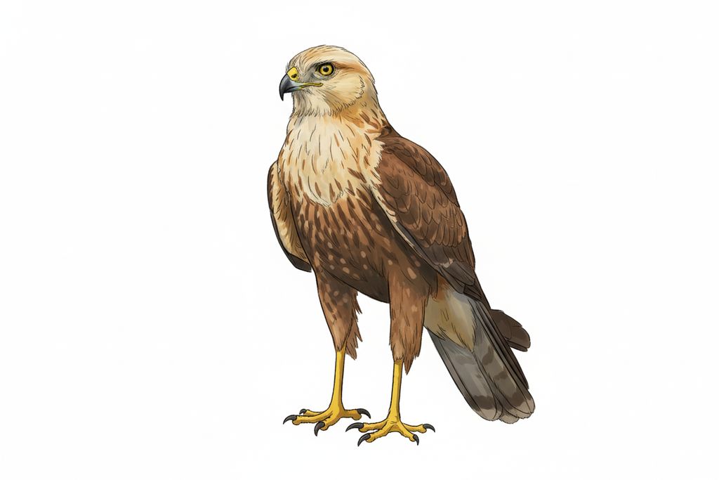 Illustration Rohrweihe