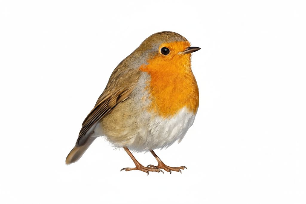 Illustration Rotkehlchen