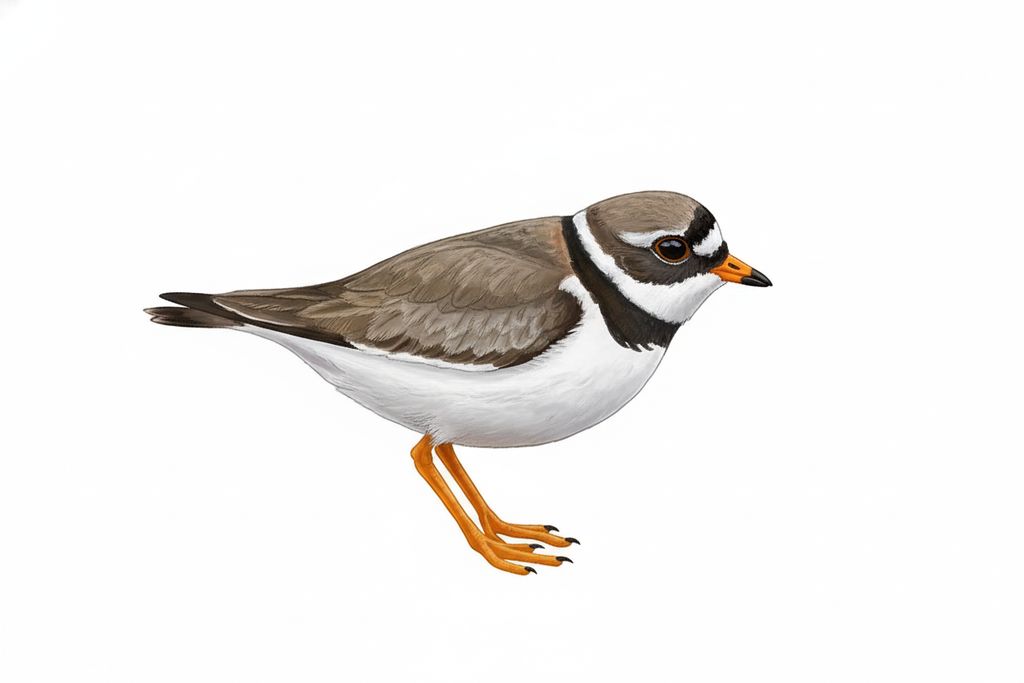 Illustration Sandregenpfeifer
