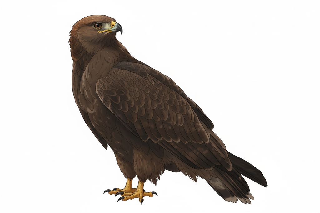 Illustration Schreiadler