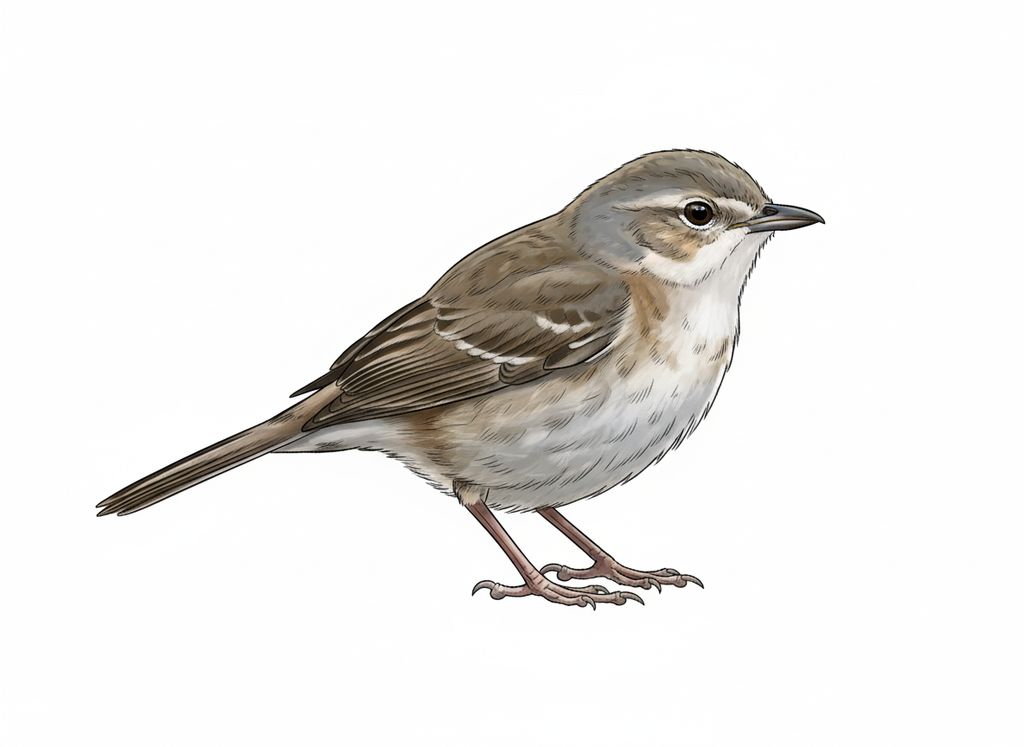 Illustration Sperbergrasmücke