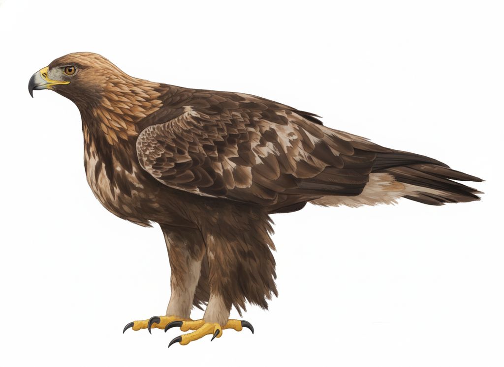Illustration Steinadler