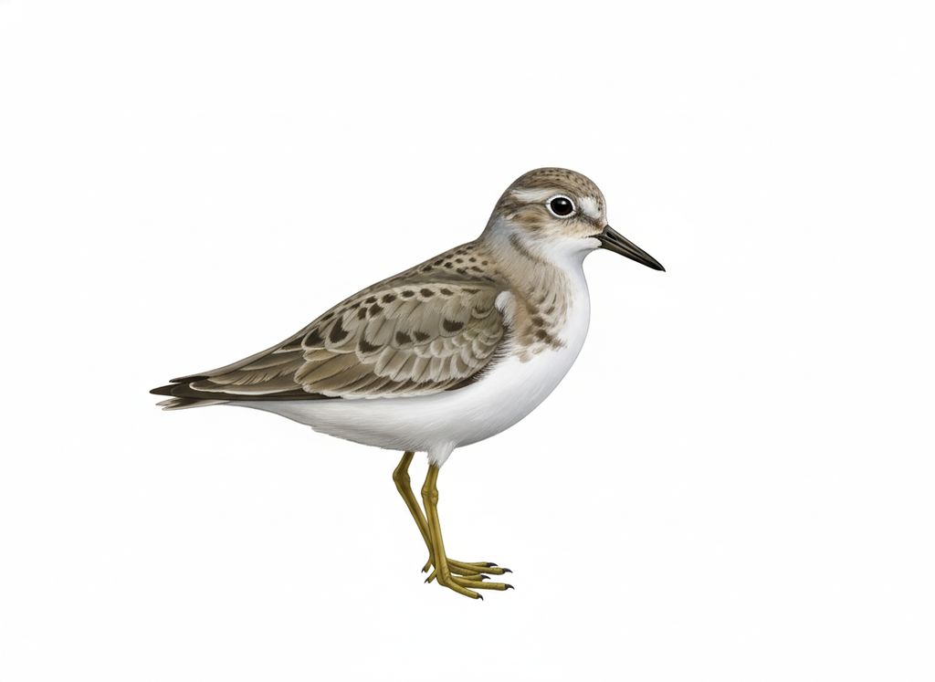 Illustration Temminckstrandläufer