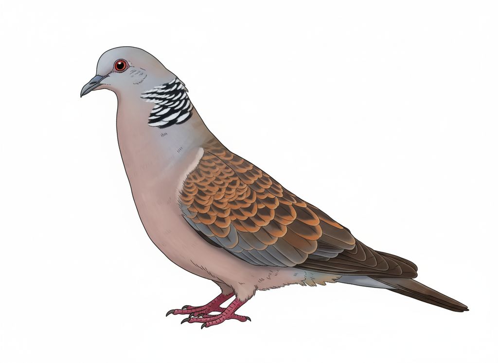 Illustration Turteltaube