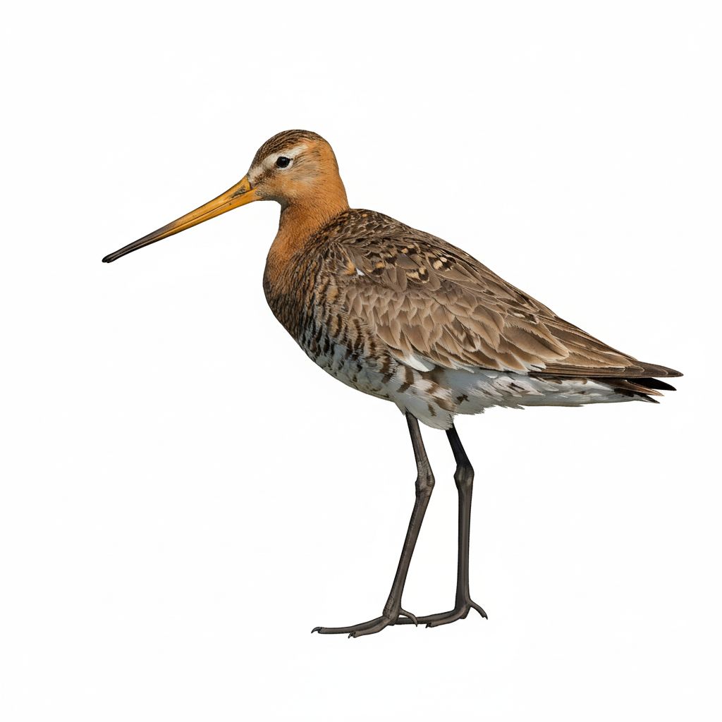 Illustration Uferschnepfe