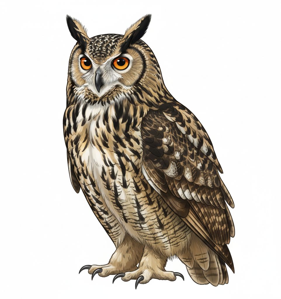 Illustration Uhu