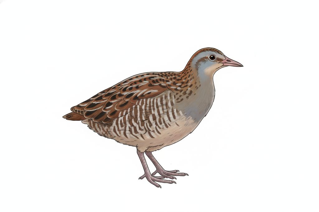 Illustration Wachtelkönig