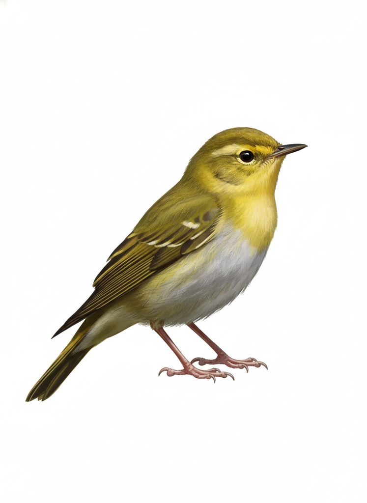 Illustration Waldlaubsänger