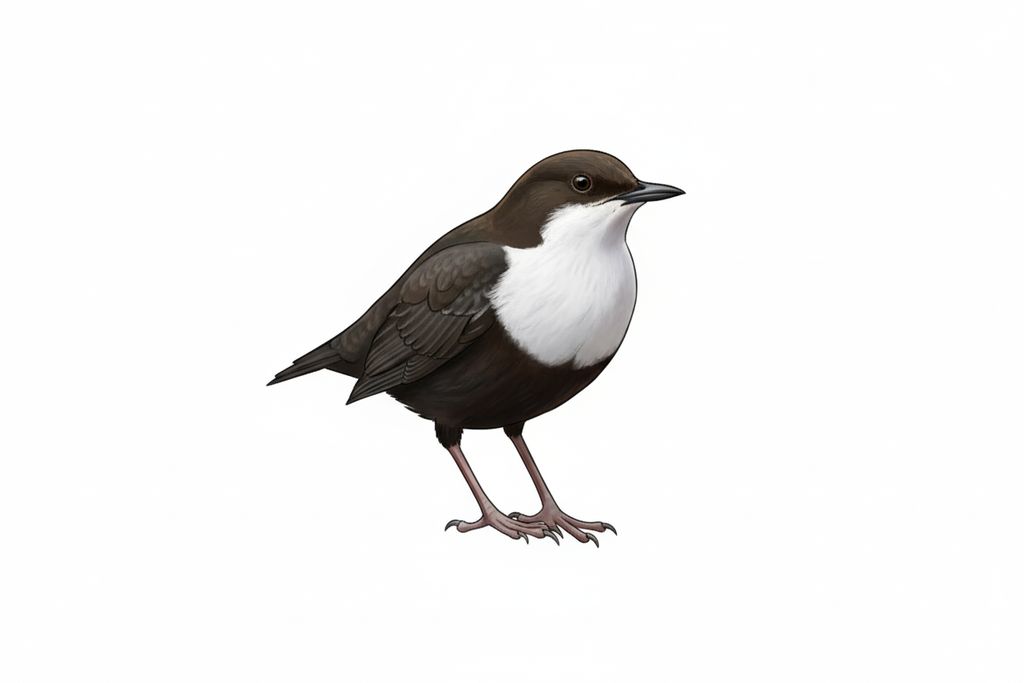 Illustration Wasseramsel