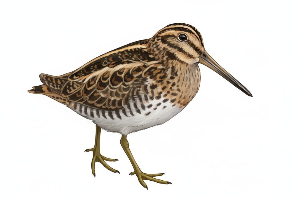 Illustration Zwergschnepfe