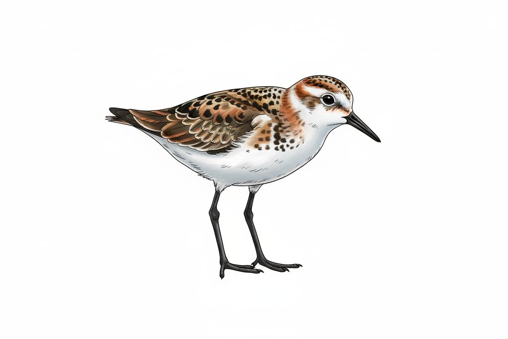 Illustration Zwergstrandläufer
